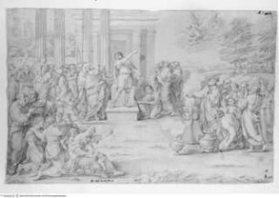Concorso Accademico Mai 1664: Opfer des Numa Pompilio, primo premio