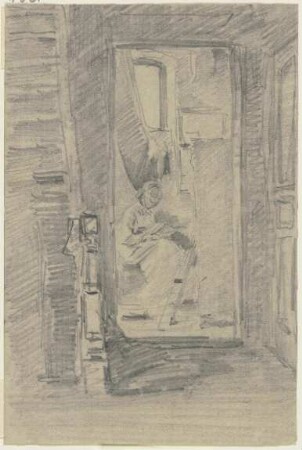 Blick in des Künstlers Atelier