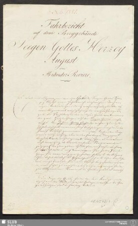 Fahrbericht auf dem Berggebäude Seegen Gottes Herzog August im Bränder Reviere - 18.6542 4.
