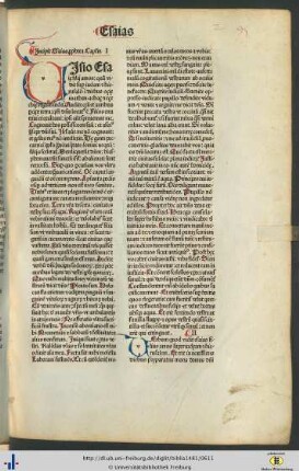 Esaias propheta