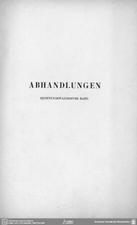Über Aufnahme und Ausgabe ungelöster Körper