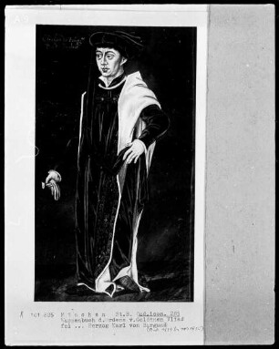 Wappenbuch des Ordens vom Goldenen Vliess — Herzog Karl von Burgund