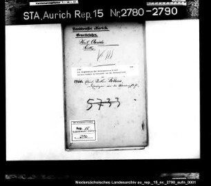 Die Dispensation des Bäckergesellen Eilert Suntken Folkers in Victorbur von der Wanderpflicht