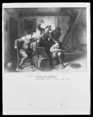 Prügelnde Bauern