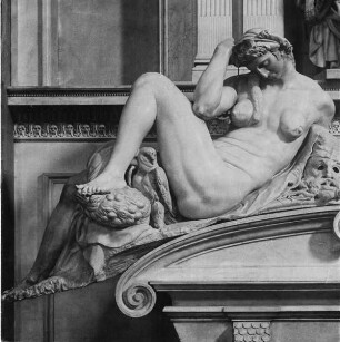 Grabmal des Giuliano de Medici — Die Nacht