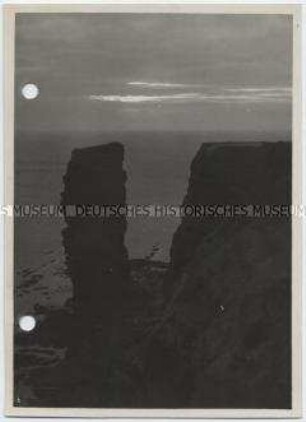 Insel Helgoland, Abendstimmung