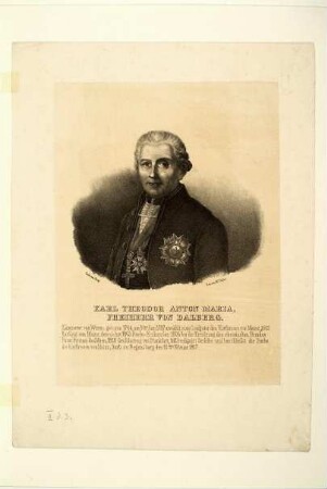 Erzbischof Karl Theodor von Mainz