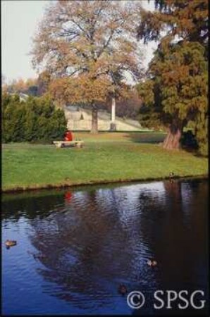 Potsdam, Park Sanssouci, Parterre Große Fontäne.