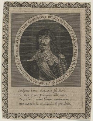Bildnis des Bernhardvs, Dvx Saxonia