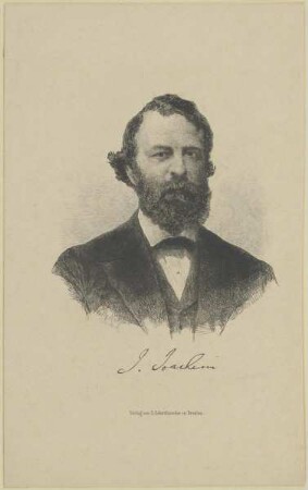 Bildnis des J. Joachim