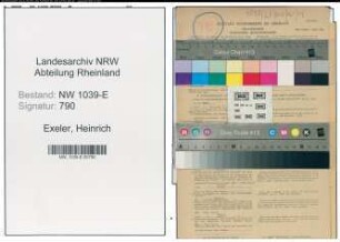 Entnazifizierung Heinrich Exeler , geb. 07.09.1898 (Landwirt)