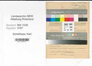 Entnazifizierung Karl Schellhase , geb. 26.07.1891 (Beamter)