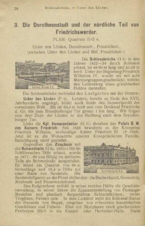 3. Die Dorotheenstadt und der nördliche Teil von Friedrichswerder