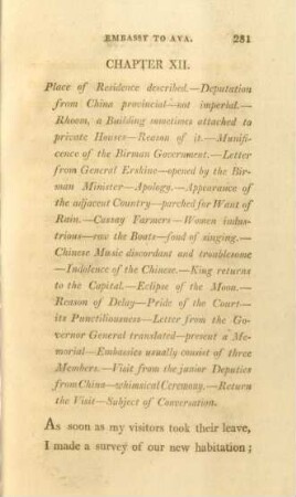 Chapter XII. Place of residence described ...