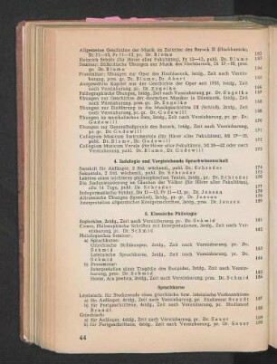 5. Klassische Philologie