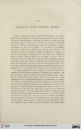13: De la création d'un nouveau musée