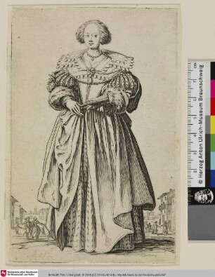 [La Noblesse; Dame; Der Adel Lothringens: Die Dame mit dem Fächer]