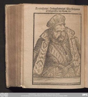 [Leichpredigten/ beym Begräbniß Pfaltzgraff Ludwigs am Rein.]