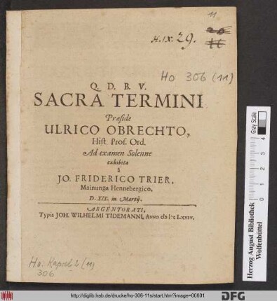 Sacra Termini