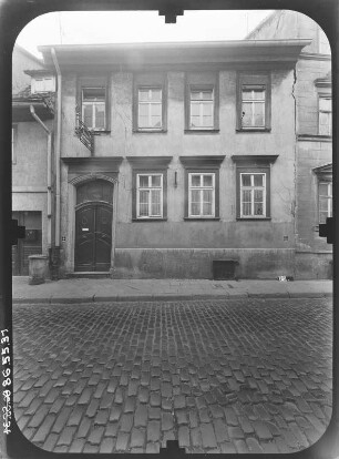 Erfurt-Altstadt, Fischersand 12. Wohnhaus. Straßenfront