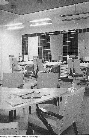 Handwerk, u.a. Friseur, 1956