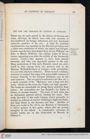 The rise and progress of painting in Germany