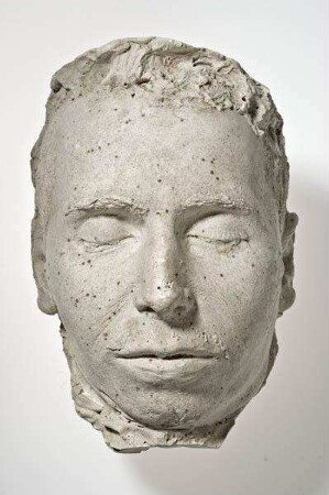 Totenmaske von Erbprinz Alfred von Sachsen-Coburg und Gotha (1874-1899) ?, Abguss