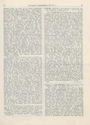 18 [Rezension] Zwingliana. Mitteilungen zur Geschichte Zwinglis und der Reformation. 1926, Nr. 1. (Bd. IV, Nr. 11.)
