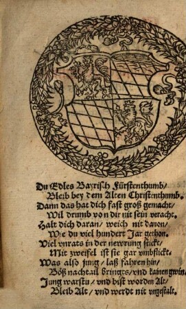 Gründtlicher, Wahrer Bericht, von Catholischer Co[m]munion, vnd rechter Niessung Leibs vnd Bluts Jesu Christi, in dem Hochwirdigen Sacrament des Altars