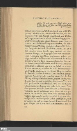 Klugheit und Unschuld
