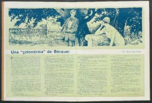 Una "golondrina" de Bécquer