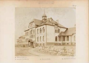 Irrenklinik der Christian-Albrechts-Universität Kiel: Vorderansicht Hauptgebäude