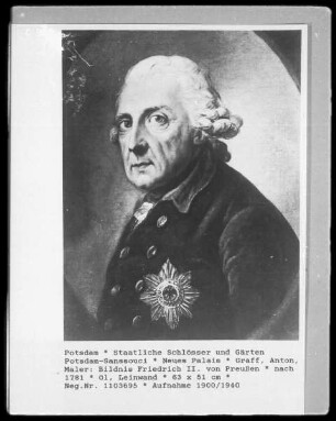 Bildnis Friedrich II. von Preußen