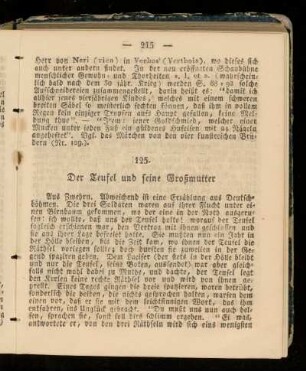 125. Der Teufel und seine Großmutter.