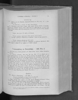 Versammlung zu Marienburg. - 1403 Mrz. 3.