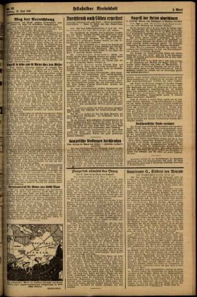 Zweite Ausgabe vom Freitag, den 10. Juli 1942.