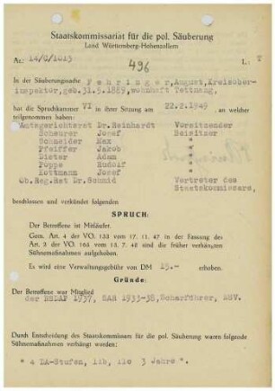 Fehringer, August