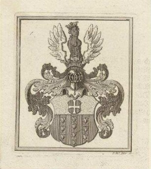 Wappen der Familie Hack von Suhl, genannt Thill