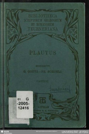 T. Macci Plavti Captivi
