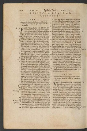 Epistola Pavli Ad Colossenses.