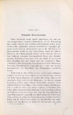 Spiegelbilder der gesunden und kranken Vaginalportion und Vagina, 3