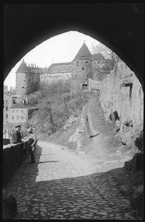 Bautzen. Blick durch das Mühlentor