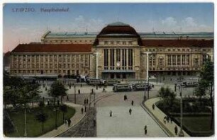 Leipzig. Hauptbahnhof