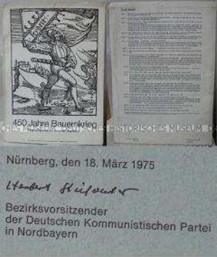 Grafikmappe "450 Jahre Bauernkrieg"