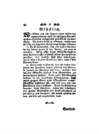 Glücklich