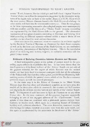 Evidences of enduring connexion between Knossos and Mycenae