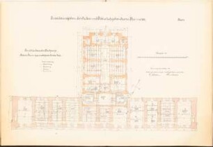 Archiv- und Bibliotheksgebäude, Hannover: Grundriss 1.OG 1:100