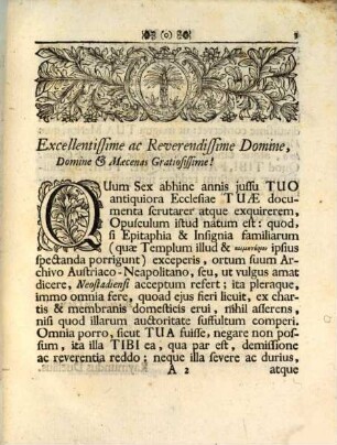 Raymundi Duellii, Can. Reg. S. Aug. Sand-Hippolytensis, De Fundatione Templi Cathedralis Austriaco-Neapolitani (vulgo zu Wiennerisch-Neustatt) Dissertatio : Ad ... Dominum Joannem Mauritium Gustavum, Cathedralis Ecclesiae Austriaco-Neapolitanae hucusque Episcopum Dignissimum ... Accedunt Epitaphia quaedam antiquiora in eodem templo & Caemiterio extantia cum aliquot Familiarum Nobilium Insignibus