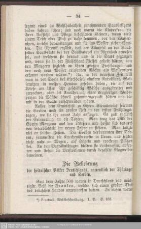 Die Bekehrung der heidnischen Völker Deutschlands, namentlich der Thüringer und Sorben