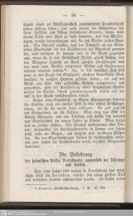Die Bekehrung der heidnischen Völker Deutschlands, namentlich der Thüringer und Sorben